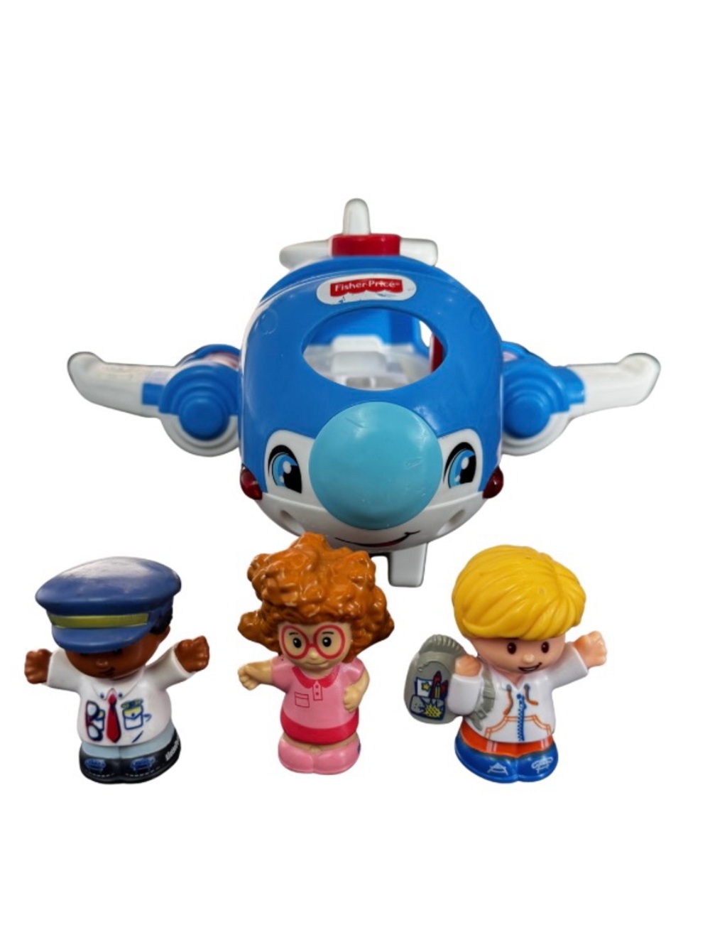 Fisher-Price Little People Airplane with Lights Music and 3 Figures